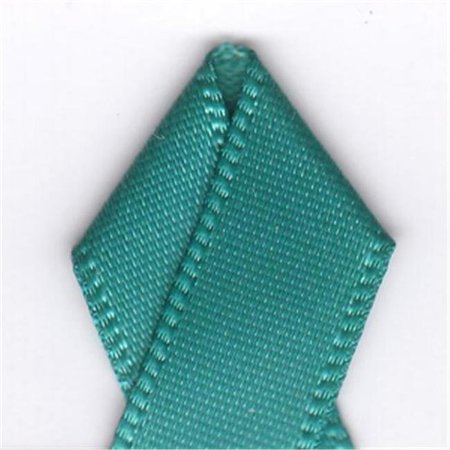 PAPILION Papilion R074400160346100Y .63 in. Double-Face Satin Ribbon 100 Yards - Jade R074400160346100Y